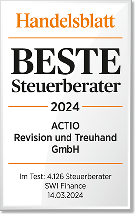 Siegel: Handelsblatt BESTE Steuerberater 2023